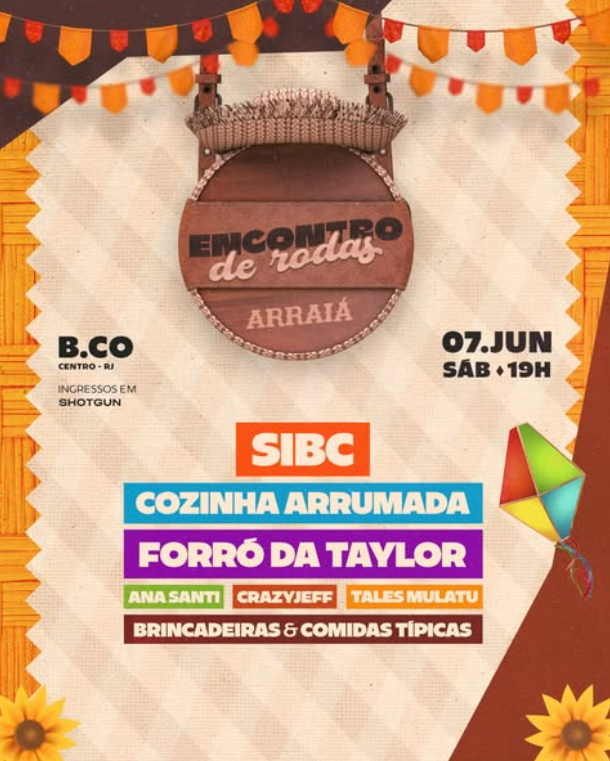 ARRAIÁ DO ENCONTRO DE RODAS