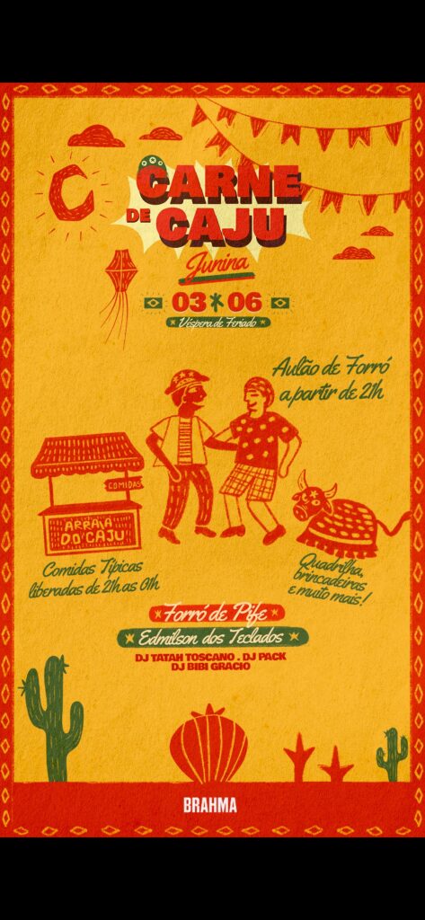 Festa carne de caju